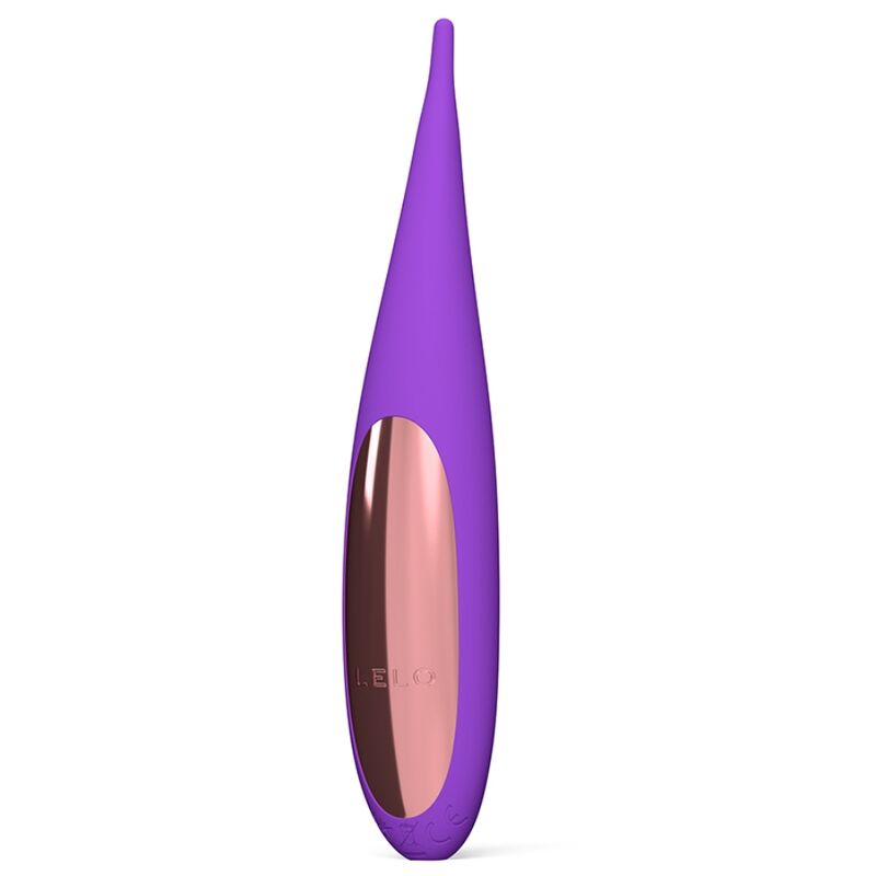 LELO Dot Travel — Estimulador de clítoris de viaje con punta en ocho (Morado)