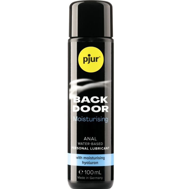 pjur Back Door Moisturising — Lubricante anal hidratante de base agua, 100 ml
