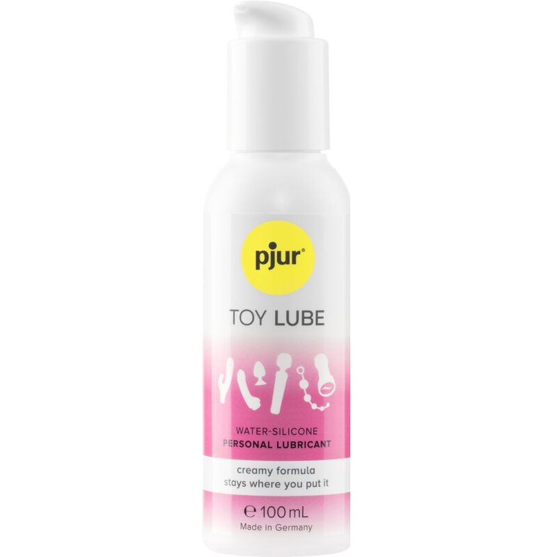 pjur Woman Toy Lube — Lubricante de base agua para juguetes, 100 ml