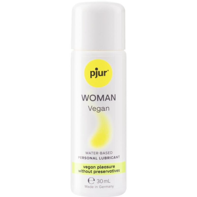 pjur Woman Vegan — Lubricante de base agua vegano, 30 ml