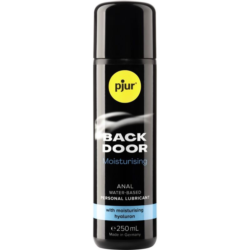 pjur Back Door Moisturising — Lubricante anal hidratante de base agua, 250 ml