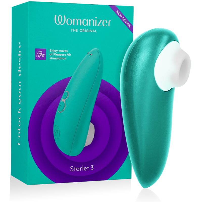 Womanizer Starlet 3, succionador de clítoris compacto, color turquesa: foto principal del producto
