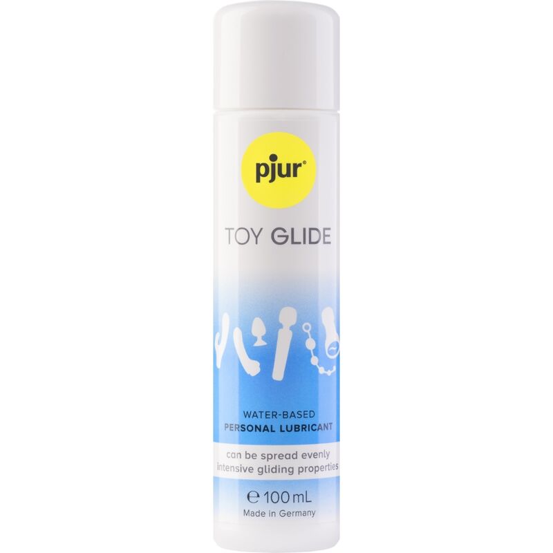 pjur Toy Glide — Lubricante de base agua para juguetes y masturbadores, 100 ml
