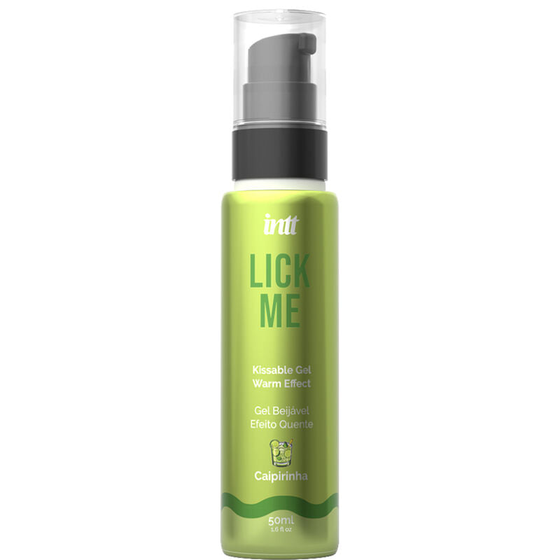 INTT Lick Me — Gel comestible sabor caipiriña con efecto calor