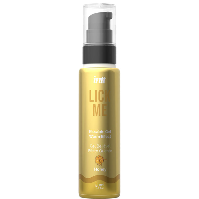 INTT Lick Me — Gel comestible sabor miel con efecto calor