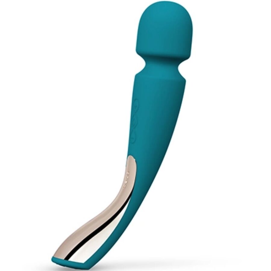 LELO Smart Wand 2 Medium — Vibrador wand de tamaño medio (Verde agua)