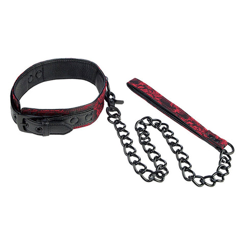 CALEXOTICS - SCANDAL COLLAR CON CORREA NEGRA