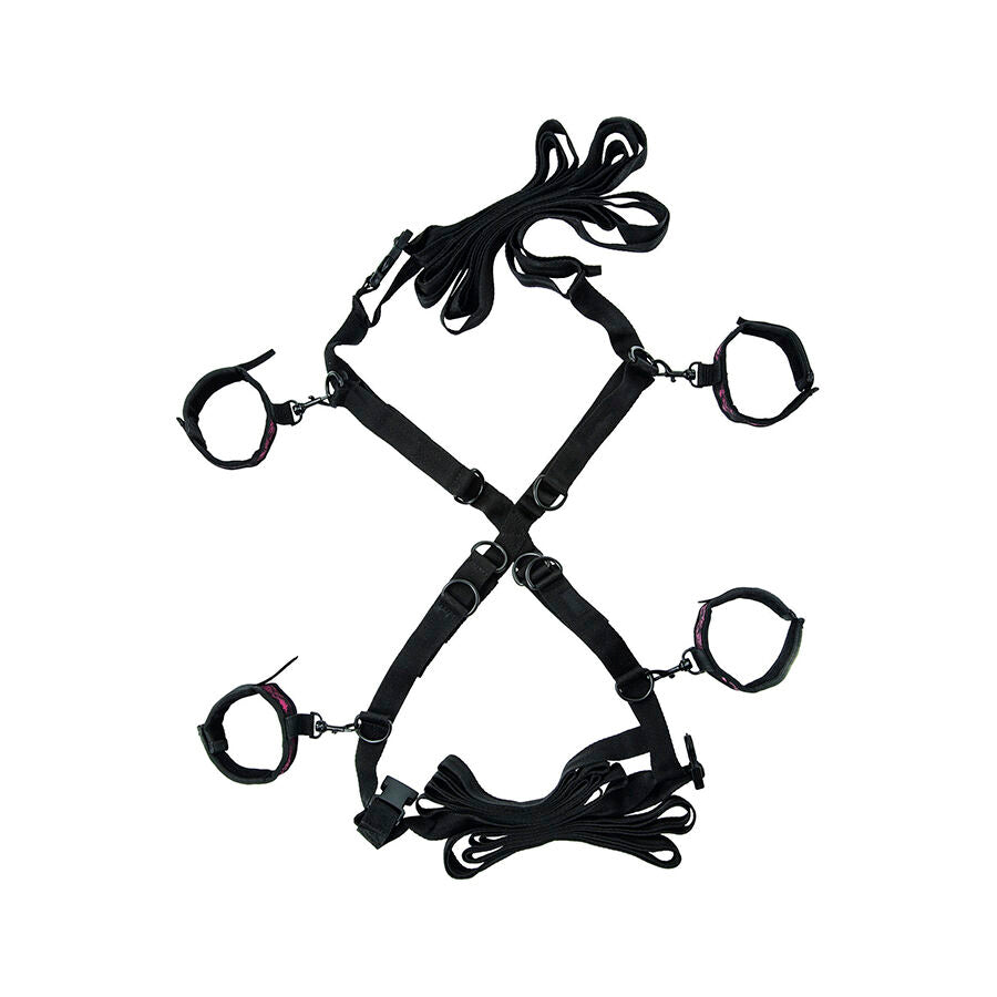 CalExotics Scandal — Set de ataduras cruzadas para cama