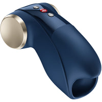 FUN FACTORY - COBRA LIBRE II MASTURBADOR VIBRADOR AZUL OSCURO