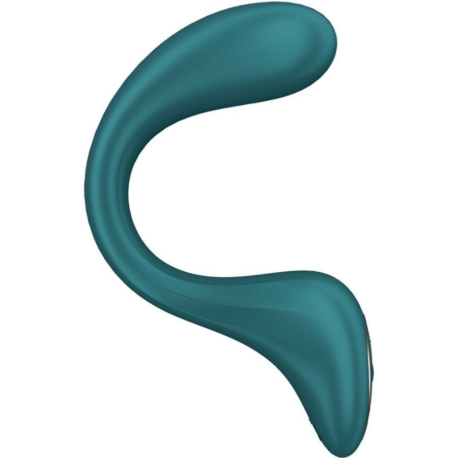 Satisfyer G for Goddess 2 — Vibrador rabbit de eje flexible (Verde)