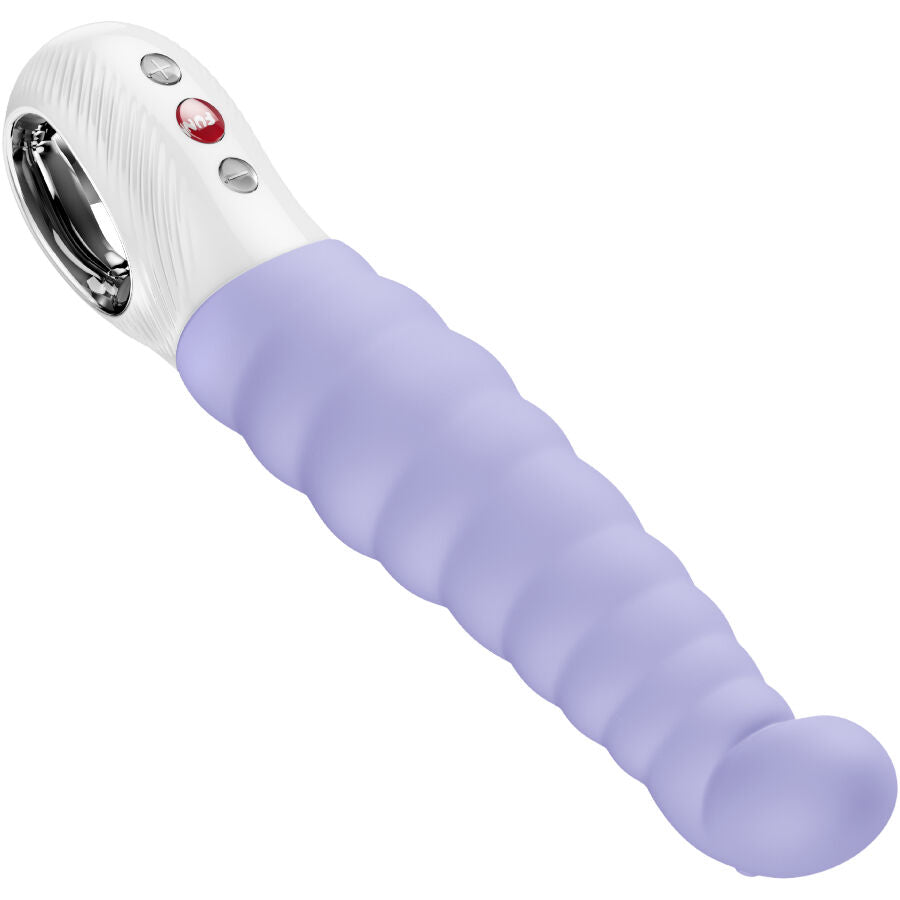 Fun Factory Patchy Paul, vibrador de punto G flexible con asa de lazo, violeta: foto principal del producto