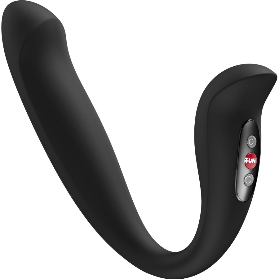 Fun Factory Stronic Pulse Veloce — Vibrador de empuje y succionador de clítoris (Negro)