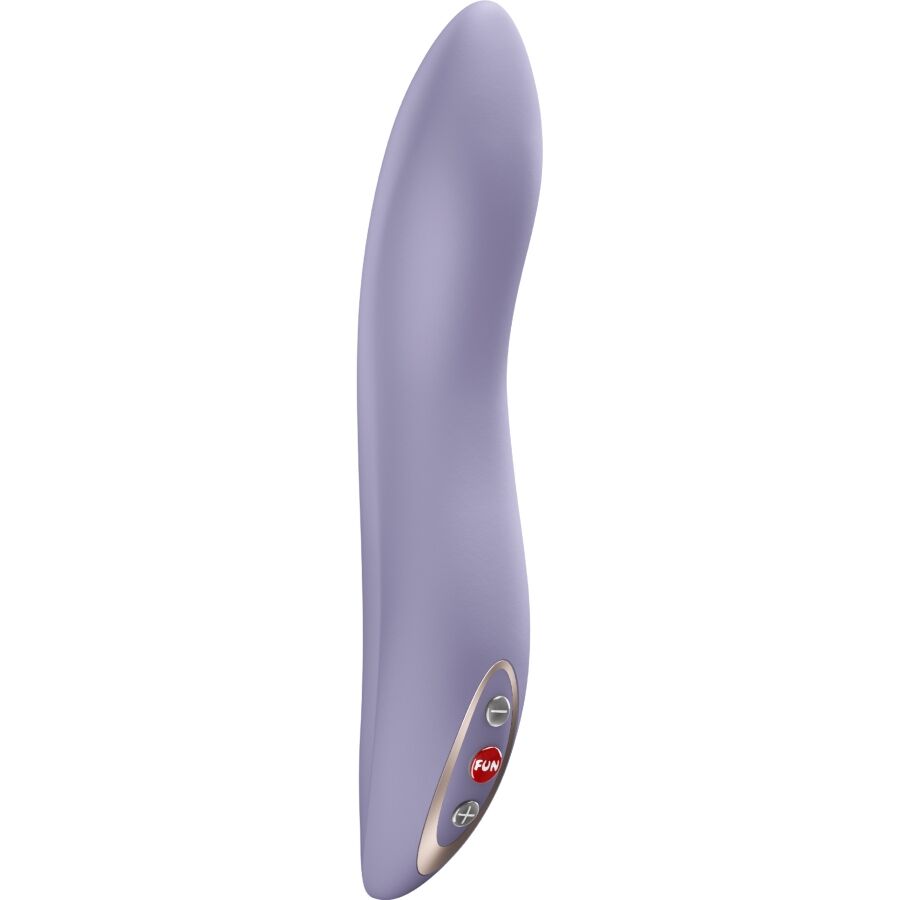 Fun Factory Stronic Flow — Pulsador de empuje curvado (Morado claro)