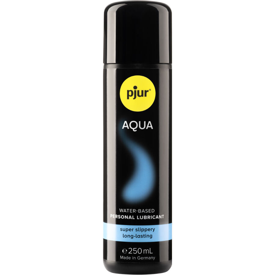 pjur Aqua — Lubricante de base agua sin perfume, 250 ml