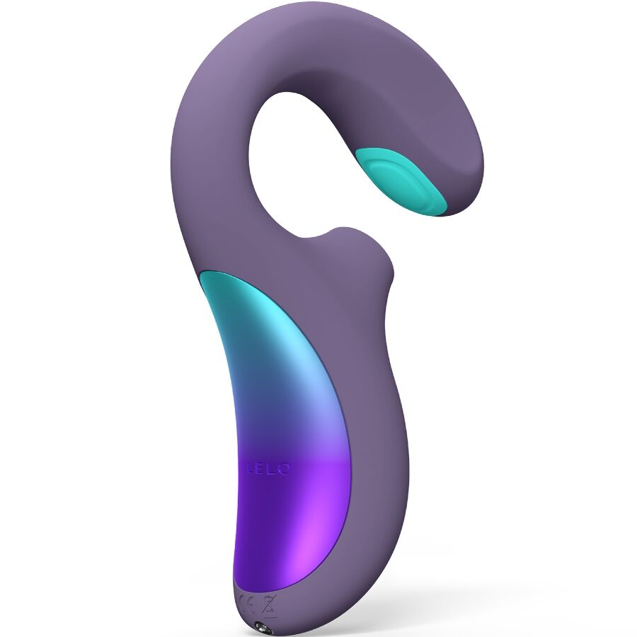 LELO Enigma Double Sonic — Succionador sónico con vibrador de punto G y A (Morado)