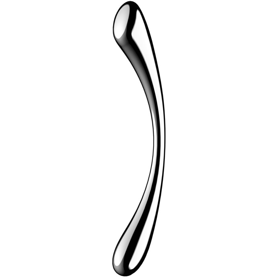 Satisfyer Cosmic Crest 1 — Dildo de acero inoxidable de doble uso