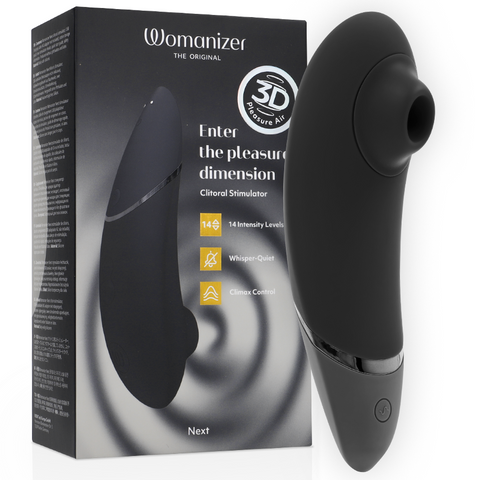 WOMANIZER - NEXT ESTIMULADOR DE CLITORÍS NEGRO