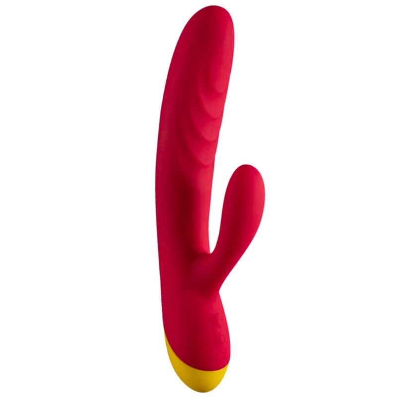 Romp Jazz — Vibrador rabbit recargable (Rojo)
