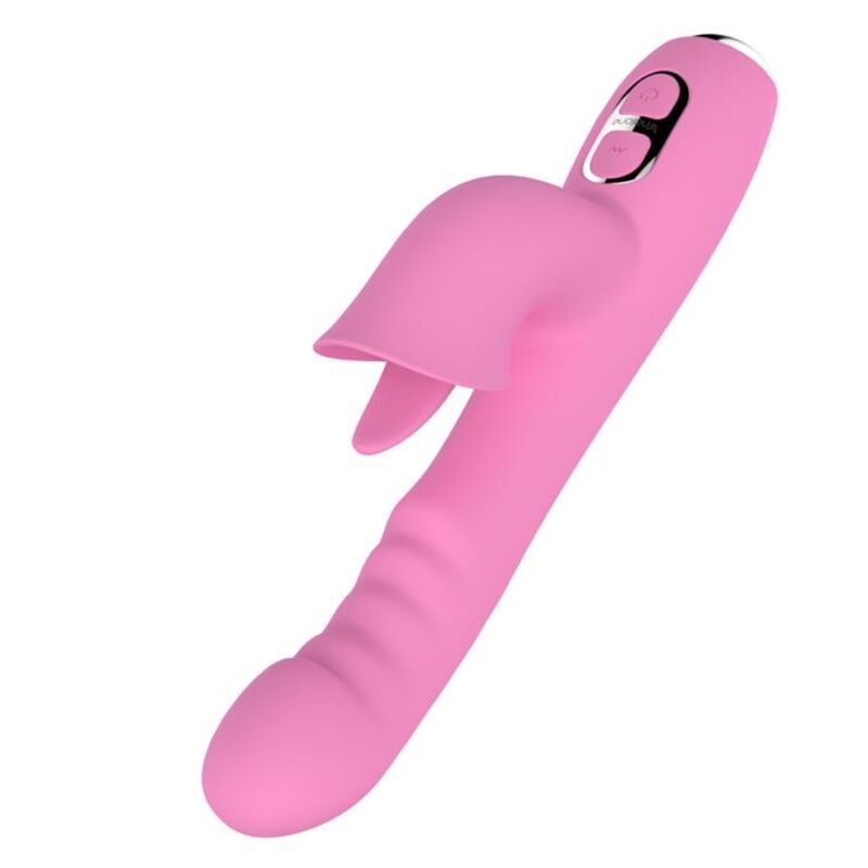 Nalone T-May — Vibrador rabbit con empuje y movimiento oscilante