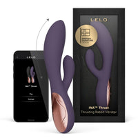 LELO - INA THRUST VIBRADOR RABBIT CON EMPUJE MORADO