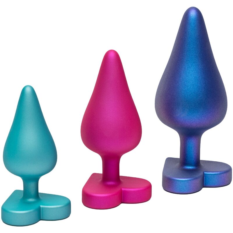 Romp Luster, kit de 3 plugs anales