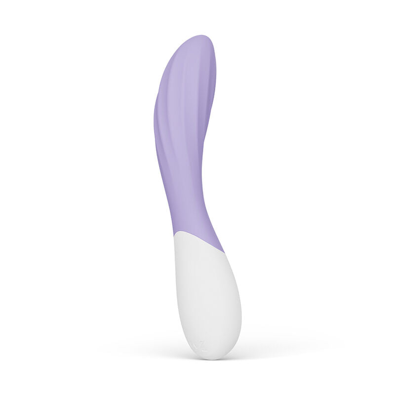 LELO Mona Twist — Vibrador de punto G con estrías y app (Lavanda lila)