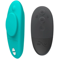 We-Vibe Moxie+ — Vibrador de braguita con clip magnético y app (Agua)