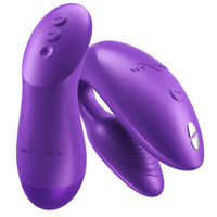 We-Vibe Chorus Pro — Vibrador para parejas con mando sensible a la presión (Púrpura cósmico)