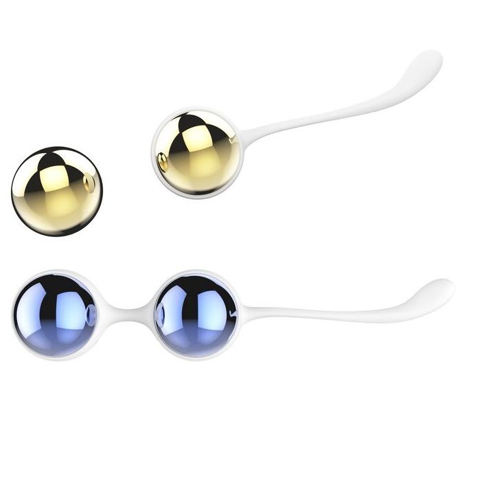 Nalone Yany Beads — Bolas de Kegel de aluminio con plan de entrenamiento