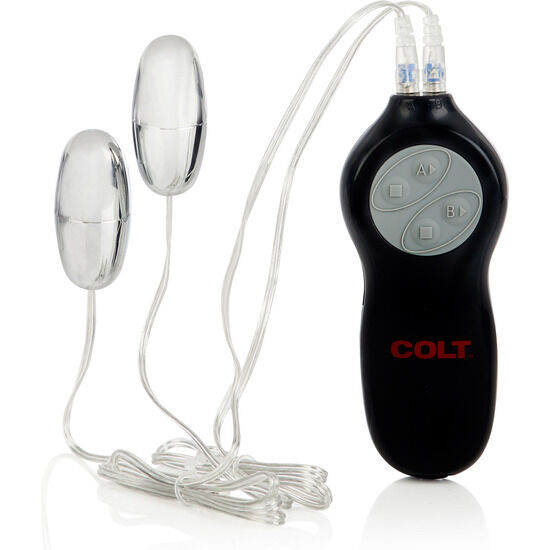CalExotics Colt Twin Turbo — Dos balas vibradoras con mando independiente